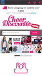 Mobile Screenshot of cheerdiscounter.com